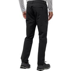 Rückansicht von Jack Wolfskin ACTIVATE THERMIC PANTS M Softshellhose Herren black