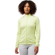 Rückansicht von Jack Wolfskin PRELIGHT TRAIL FZ W Fleecejacke Damen cool matcha