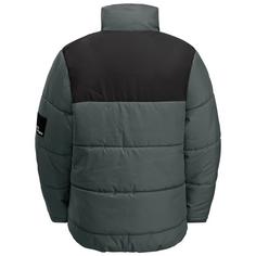 Rückansicht von Jack Wolfskin TEEN INS JACKET Y Funktionsjacke Kinder slate green