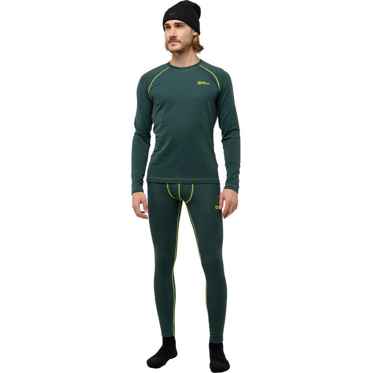 Jack Wolfskin Jack Wolfskin INFINITE WARM LS M Funktionsshirt Herren - black olive - 1 | SportScheck
