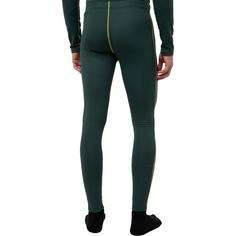 Rückansicht von Jack Wolfskin INFINITE WARM PANTS M Thermounterhose Herren black olive