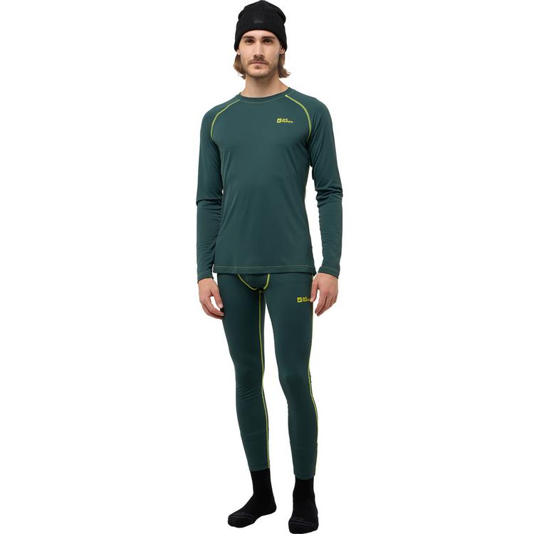 Jack Wolfskin Jack Wolfskin INFINITE LIGHT LS M Funktionsshirt Herren - black olive - 1 | SportScheck