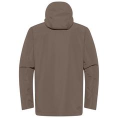 Rückansicht von Jack Wolfskin ALTENBERG 3IN1 JKT M Doppeljacke Herren cold coffee