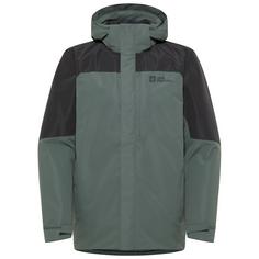 Jack Wolfskin ROMBERG 3IN1 JKT M Doppeljacke Herren slate green