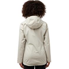 Rückansicht von Jack Wolfskin ROTWAND 3IN1 JKT W Doppeljacke Damen red ochre