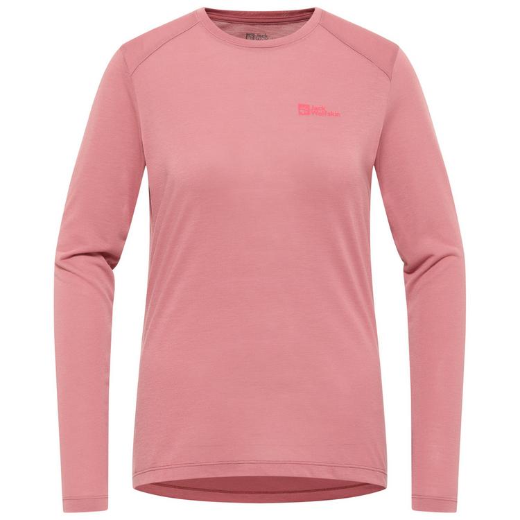 Jack Wolfskin Jack Wolfskin VONNAN LS T W Funktionsshirt Damen - mineral red - 0 | SportScheck