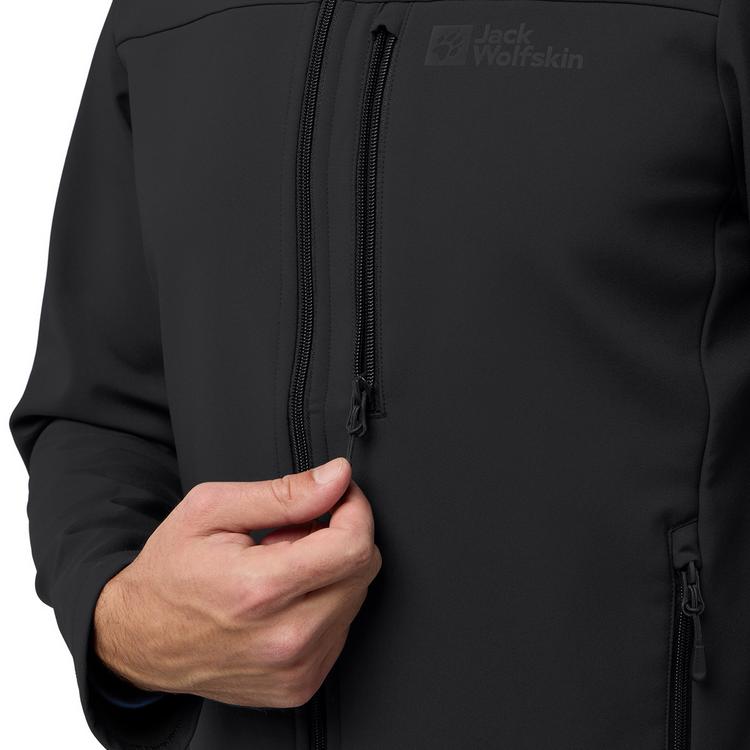 Jack Wolfskin Jack Wolfskin WHIRLWIND MEN Funktionsjacke Herren - black - 1 | SportScheck