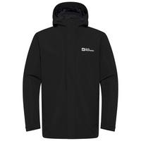 Jack Wolfskin ALTENBERG 3IN1 JKT M Doppeljacke Herren - black