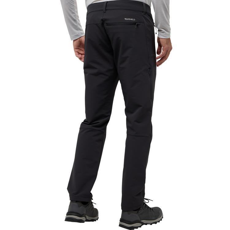 Jack Wolfskin Jack Wolfskin ACTIVATE THERMIC PANTS M Softshellhose Herren - phantom - 0 | SportScheck