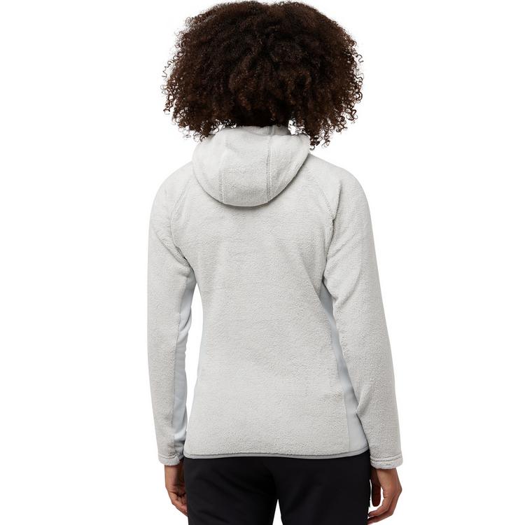 Jack Wolfskin Jack Wolfskin ROTWAND HOODED FZ W Fleecejacke Damen - oyster - 0 | SportScheck