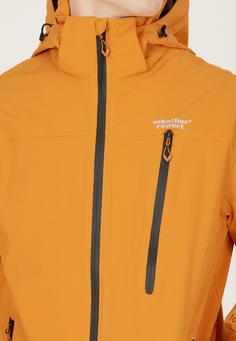 Rückansicht von Weather Report DELTON W-PRO15000 Regenjacke Herren 5165 Golden Oak