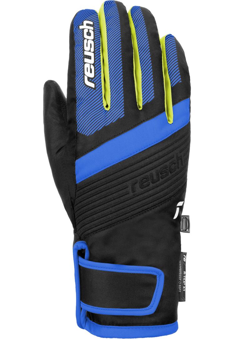 Reusch Reusch Duke R-TEX XT Junior Handschuh Kinder - 7002 blck/bril blu/safety yell - 4 | SportScheck