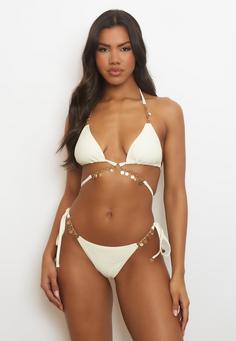 Rückansicht von Moda Minx Valentina Bikini Hose Damen Coconut