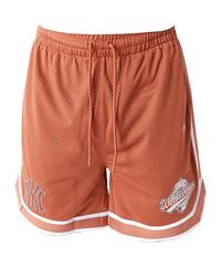 New Era New York Yankees Mesh Short Sweathose Herren - braun