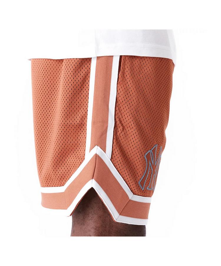 New Era New Era New York Yankees Mesh Short Sweathose Herren - braun - 1 | SportScheck