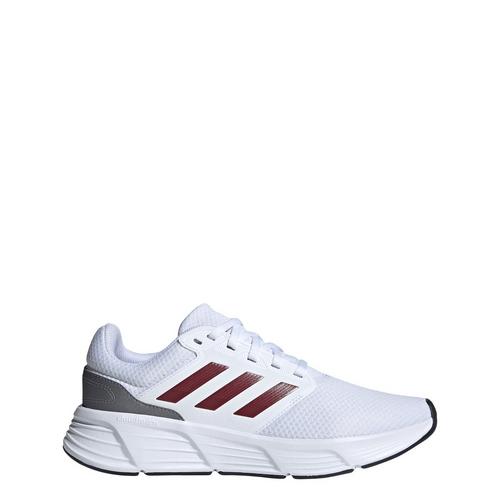 Rückansicht von adidas Galaxy 6 Laufschuh Laufschuhe Cloud White / Shadow Red / Iron Metallic