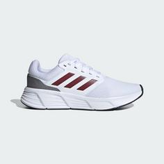 adidas Galaxy 6 Laufschuh Laufschuhe Cloud White / Shadow Red / Iron Metallic