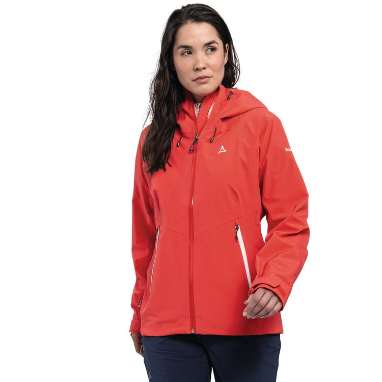 Sch&ouml;ffel Sch&ouml;ffel Hiking Jacket Style Cascata WMS Funktionsjacke Damen - 2030 - rot - 0 | SportScheck