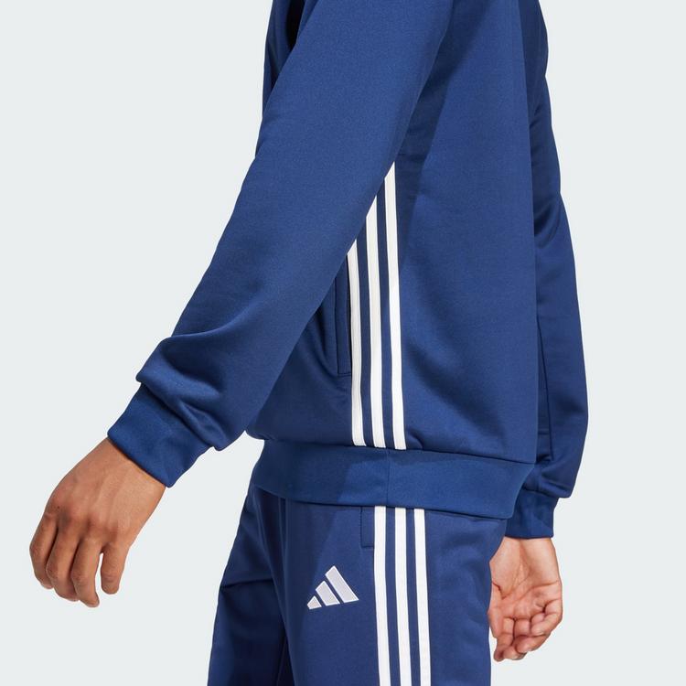 adidas adidas Tiro 25 Essentials Sweat Hoodie Hoodie Herren - Team Navy / Red - 0 | SportScheck
