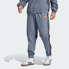 Rückansicht von adidas Tiro 25 Essentials Woven Hose Trainingshose Herren Team Onix / Super Orange