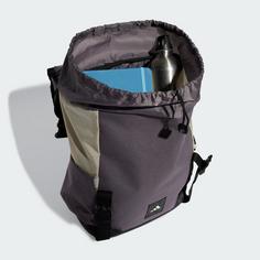 Rückansicht von adidas Rucksack CityExplorer Rucksack Daypack Grey Strata / Wonder Alumina