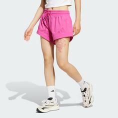 Rückansicht von adidas adidas Z.N.E. Woven Shorts Funktionsshorts Damen Semi Lucid Fuchsia