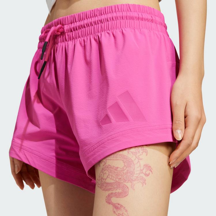 adidas adidas adidas Z.N.E. Woven Shorts Funktionsshorts Damen - Semi Lucid Fuchsia - 0 | SportScheck