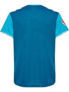 Rückansicht von hummel RBB 24/25 COMMUNITY JERSEY SS KIDS Funktionsshirt Kinder CELESTIAL/CYAN