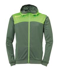 Kempa Emotion 2.0 Kapuzenjacke Trainingsjacke Kinder - gruen