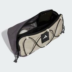 Rückansicht von adidas Cityexplorer Bauchtasche Bauchtasche Grey Strata / Beige
