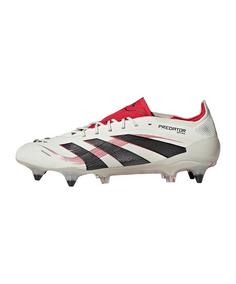 adidas Predator Elite SG Fußballschuhe weissschwarzlila