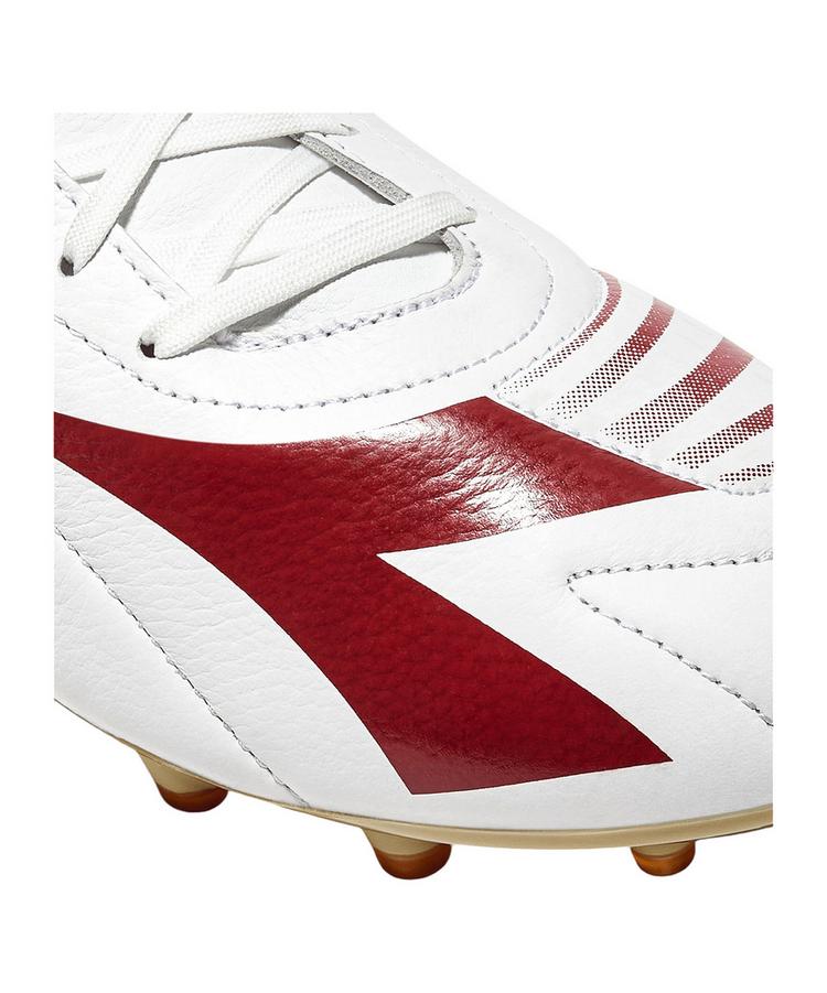 Diadora Diadora Maximus Elite Italy SLX FG  FD1022 Fu&szlig;ballschuhe - weissrot - 3 | SportScheck