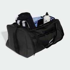 Rückansicht von adidas All Blacks Duffelbag Reisetasche All Black