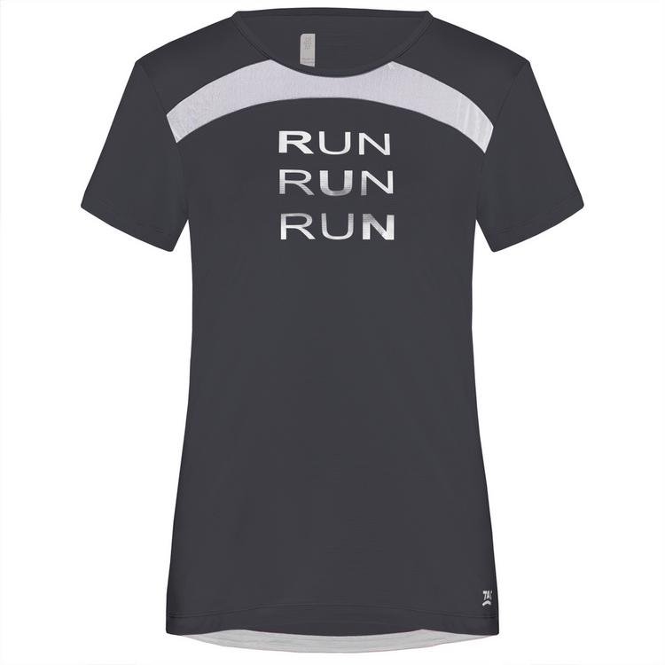 TAO TAO EBRU Laufshirt Damen - titanium - 0 | SportScheck