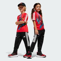 Rückansicht von adidas adidas x Marvel Spider-Man Kids T-Shirt T-Shirt Kinder Pure Ruby / White / Multicolor