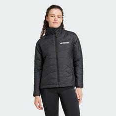 Rückansicht von adidas Terrex Multi Synthetic Isolationsjacke Outdoorjacke Damen Black