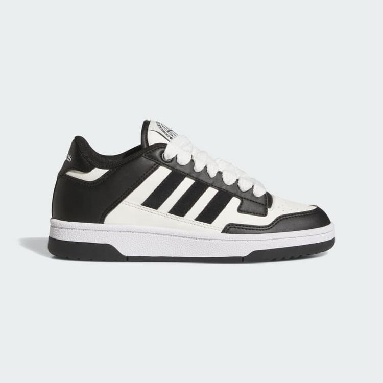 adidas adidas Rapid Court Low Schuh Sneaker Kinder - Core Black / Cloud White / Cloud White - 8 | SportScheck