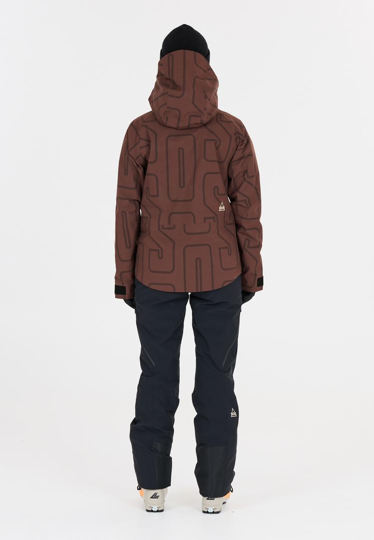 SOS SOS Cervinia Skijacke Damen - 5094 Deep Mahogany - 2 | SportScheck