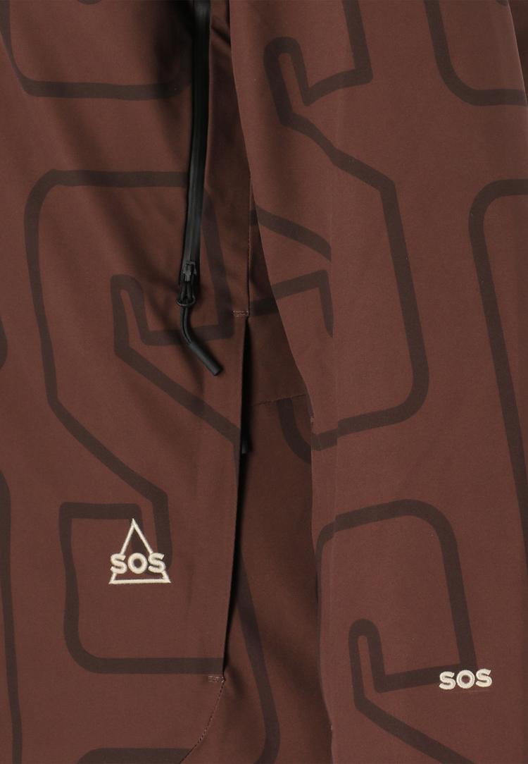 SOS SOS Cervinia Skijacke Damen - 5094 Deep Mahogany - 0 | SportScheck