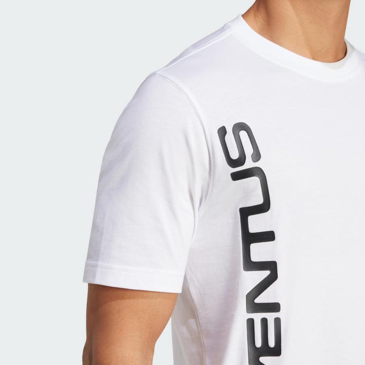 adidas adidas Juventus Turin Graphic T-Shirt Funktionsshirt Herren - White / Dark Football Gold - 0 | SportScheck