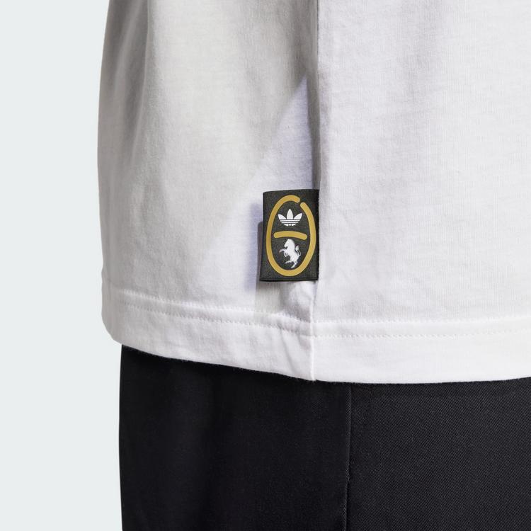 adidas adidas Juventus Turin Graphic T-Shirt Funktionsshirt Herren - White / Dark Football Gold - 1 | SportScheck