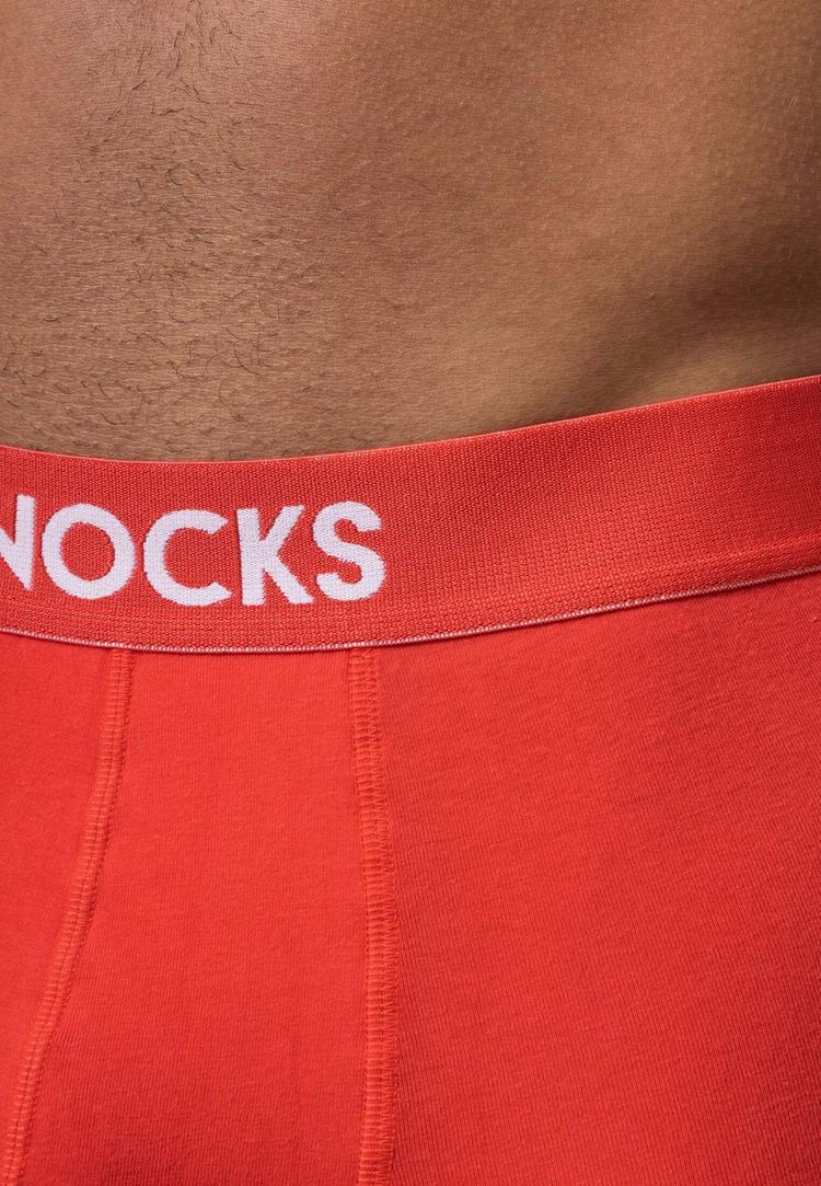 Snocks Snocks Boxershorts aus Bio-Baumwolle Unterhose Herren - Hibiscus - 3 | SportScheck
