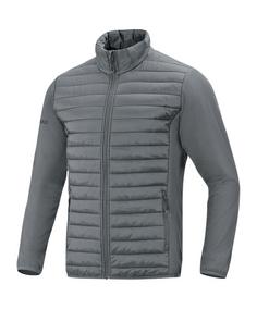 JAKO Hybrid Corparate Jacke Regenjacke Herren grau