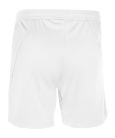 Rückansicht von Nike Team Court Short Laufshorts Herren weiss