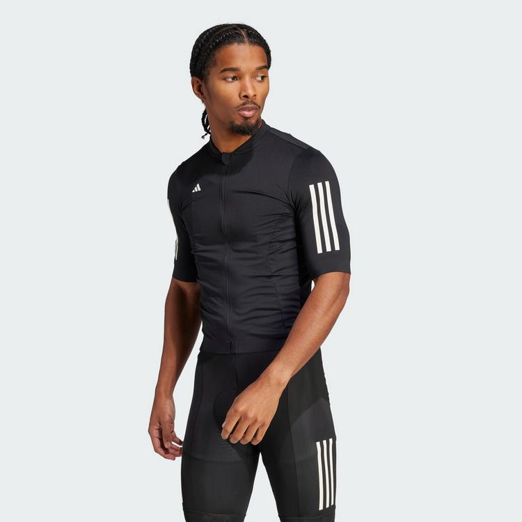 adidas adidas Tempo 3-Streifen Radtrikot Trikot Herren - Black - 0 | SportScheck