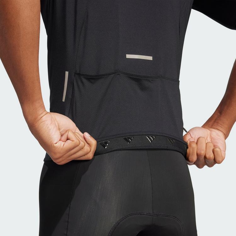 adidas adidas Tempo 3-Streifen Radtrikot Trikot Herren - Black - 0 | SportScheck