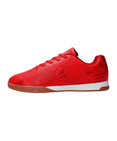 JAKO Iconic IN Kids Fußballschuhe Kinder rot