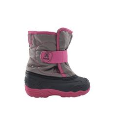 Kamik SNOWBUG 5 Winterschuhe Kinder grau-rosa