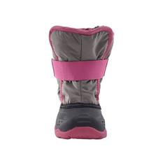 Rückansicht von Kamik SNOWBUG 5 Winterschuhe Kinder grau-rosa