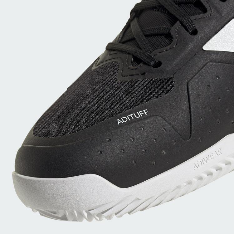 adidas adidas Adizero Ubersonic 5 Clay Tennisschuh Tennisschuhe Herren - Core Black / Zero Metalic / Grey Two - 6 | SportScheck